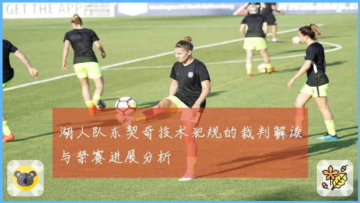 湖人队东契奇技术犯规的裁判解读与禁赛进展分析